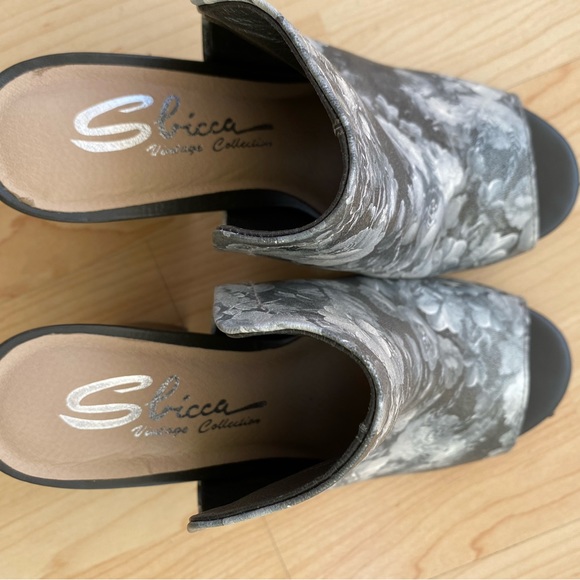 Sbicca Vintage Scenic Faux Leather Size 7 - Picture 2 of 5